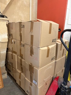 Palette de 32 cartons