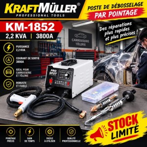 POSTE DE DEBOSSELAGE PAR POINTAGE 2,2KVA 3800A KM-1852