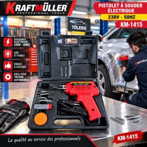 PISTOLET A SOUDER ELECTRIQUE 230V-50HZ KM-1415