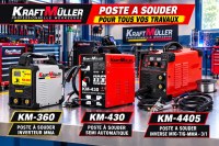 POSTES A SOUDER KRAFTMULLER KM-360/ KM-430/ KM-4405