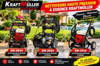 NETTOYEURS HAUTE PRESSION À ESSENCE KRAFTMULLER KM-1914/ KM-2034/ KM-2035