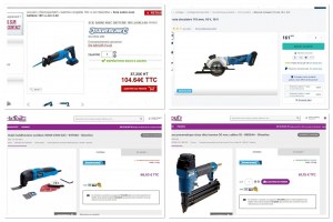 DESTOCKAGE EXCLUSIF lots outillages électroportatif SILVERLINE