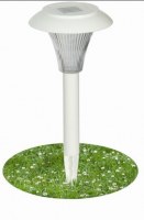 Balises solaires Blanches à LED