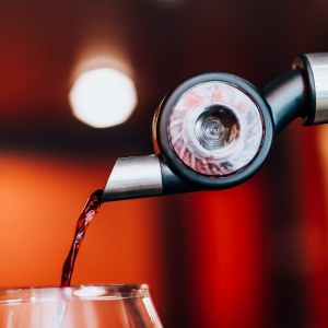 Aérateur vin | DropStop/Bouchons Inclus | Bec verseur | Roue tournante - Idéal vins Rou...