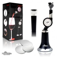 Aérateur| DropStop/Bouchons Inclus | Bec verseur | Roue tournante - IdéalRou...