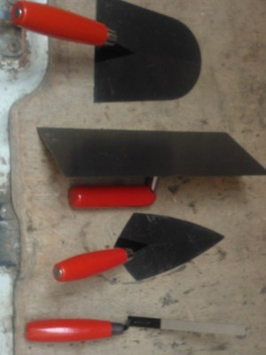 4 modeles de truelles en lot ou en details