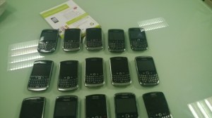 Blackerry 8900 et 9300 débloqué tout opérateur, Grade B, livré avec chargeur