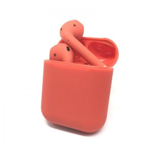 Ecouteurs bluetooth sans fil tactile de couleur- Rose