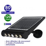 Projecteur / Lampe de sécurité solaire LED multifonctionnelle - Série SNIPER – Rendu lu...