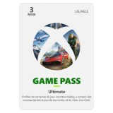 Codes 3 mois xbox game pass ultimate