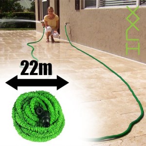 Tuyau Hose XXL avec Pistolet Arrosage 22 m