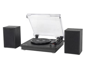 Platine Vinyle Bluetooth 5.0 - Tourne-Disque 10 W RMS, 33/45/78 Tours avec Enceintes Dé...