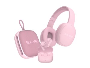 Pack Audio Bluetooth 3-en-1 - Casque Stéréo, Écouteurs TWS, Enceinte Bluetooth 5 W - Au...