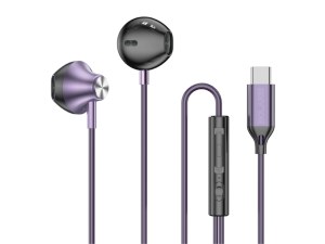 Écouteurs Intra-Auriculaires USB-C - Son Qualité Studio et Télécommande - Câble 120 cm