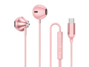 Écouteurs Intra-Auriculaires USB-C - Son Qualité Studio et Télécommande - Câble 120 cm