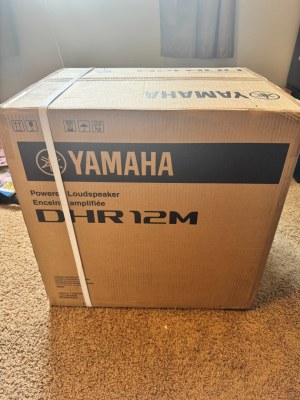 Yamaha DHR12M 2-Way Coaxial 12 Active Floor Monitor
