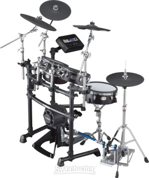 Yamaha DTX8K-M Electronic Drum Set with Mesh Heads - Black Fores