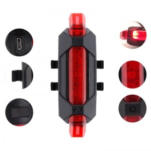 SET ÉCLAIRAGE VÉLO LED AVANT ARRIÈRE USB FORT CBL-1X