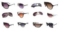 200 pièces mélangées collection lunettes de soleil 2014-2015