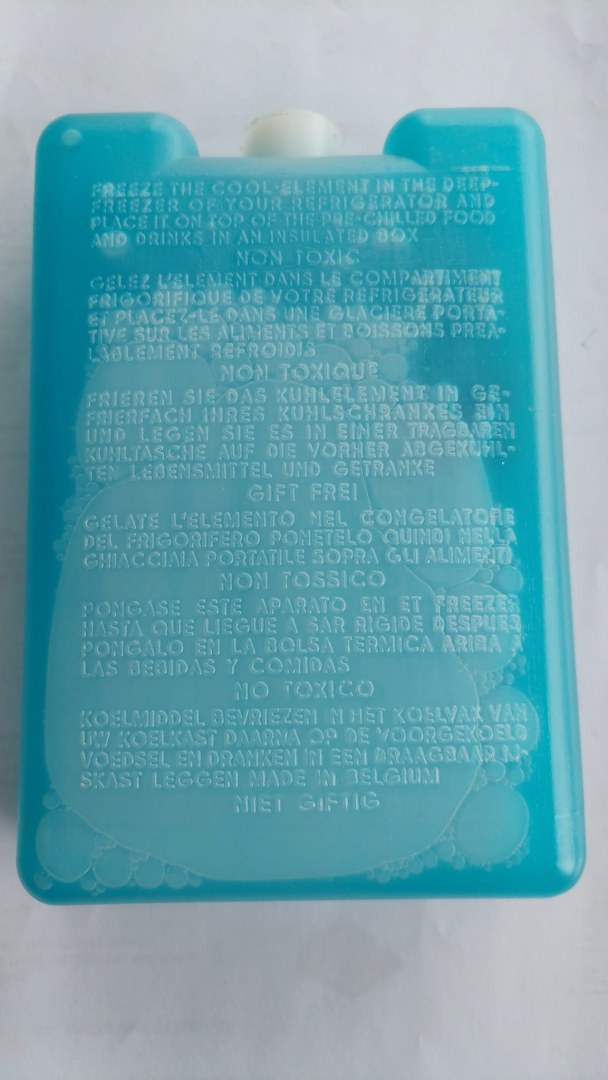Packs De Glace Réutilisables - Lot De 2 - Pour Glacière, Sac Isotherme, Lunch Box - Conservation Du Froid Longue Durée
